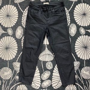 MADEWELL 9” HIGH RISER SKINNY JEAN - COATED DENIM